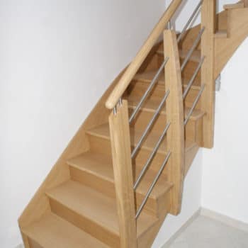 Escalier en chêne